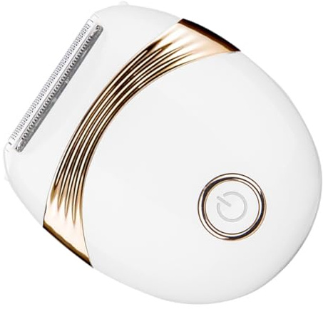 HAPINARY Afeitadora Eléctrica para Mujer, Depilador Facial y Corporal, Cortapelos Mujer, para Piernas y Uso en Casa o Viaje, 2 X Aaa