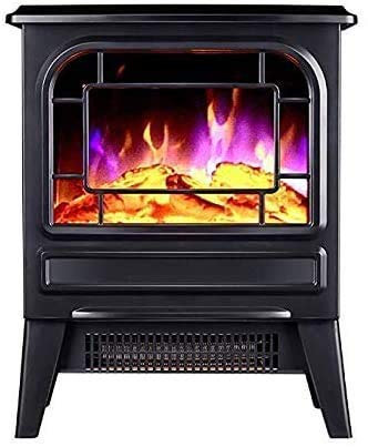 LLMTYO Chauffage Chauffe-Eau Solaire électrique Simulation 3D de Flamme Chauffage Maison économie d'énergie Bureau à Domicile cheminée muette