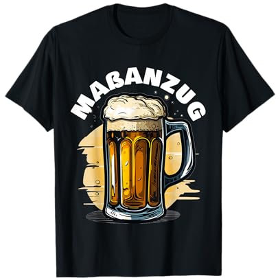 Chope à bière sur mesure avec inscription bavaroise T-Shirt