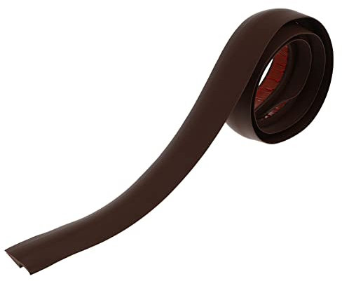 Housoutil Selbstklebende Bodenübergangsstreifen PVC Flexibel und Langlebig für und Parkettböden Einfache Installation für Türschwellen und Übergänge