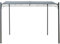 Habitat et Jardin Pérgola metálica Inclinada adosada - 3 x 2,5 m - Gris