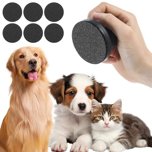 4 limas de uñas para perros, para herramientas profesionales de aseo de mascotas, tabla de rascar para un cuidado de uñas seguro y fácil, la tabla de rascar de uñas para perros y gatos garantiza uñas