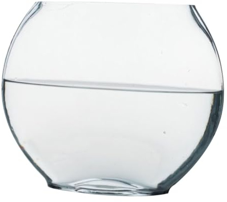 TOYANDONA Transparenter Betta und Goldfisch Aquarium Tischtank Mini Wassertank für Dekorative Zwecke im Zuhause Langlebig und Praktisch für Schreibtisch und Wohnraumgestaltung