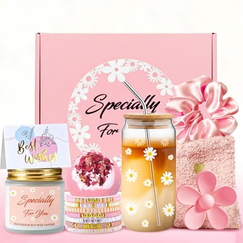 Yogopro Cadeau pour Femmes de 30 40 50 60 70 Ans,Ensemble de Cadeaux pour Petite Amie Meilleure Amie Fille Petite-fille Noël Saint-Valentin,Fête des Mères Cadeau pour Mère