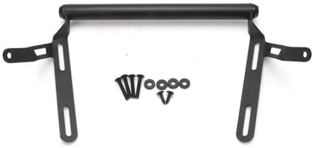 Soporte Teléfono Y Navegador GPS Motocicleta para N-MAX 155 (2020-2024) Ajustable Smartphone con Montaje En Barra Transversal Soporte para Teléfono(Negro 2)