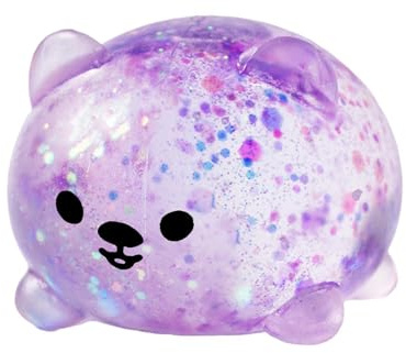 sensoriels - Balle Relaxante Douce à Paillettes - Balles Antistress aux Formes d'animaux - Maison Bureau Classe Étude Voyage Détente Adolescents Adultes