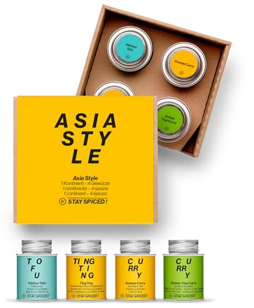 STAY SPICED! Asia | Premium Gewürzset mit 4 Gewürzen