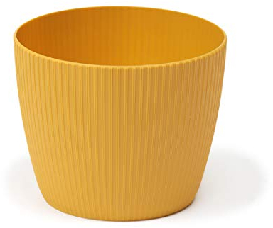 Lamela ML1767 Maceta o Macetero, Mostaza