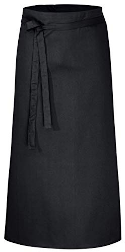 DESERMO Premium Vorbinder 100cm x 100cm (L X B) - Hochwertige Profi-Schürze für Frau und Mann - Innovative Mischung aus Baumwolle und Polyester