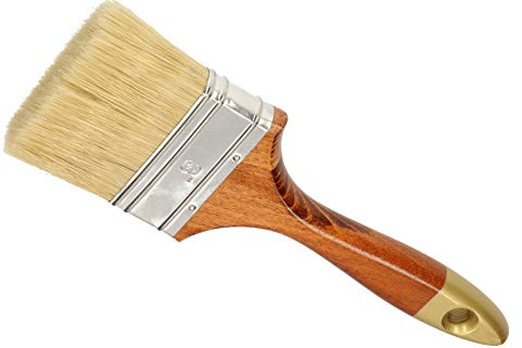 KOTARBAU® Flachpinsel 3,5“ Borstenlänge 90 mm Lasurpinsel Lackierpinsel Malerpinsel Holzpinsel Lackiert für Renovierungsarbeiten