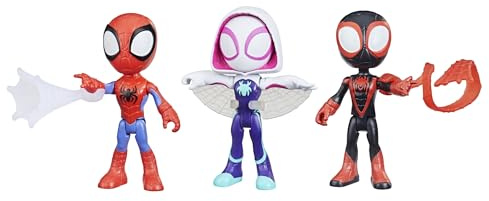 Spidey and His Amazing Friends Figuren, 3 Stück[Exklusiv bei Amazon]