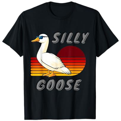 Duck and Goose Silly Goose Gifts Store Untitled Goose Outfit T-Shirt