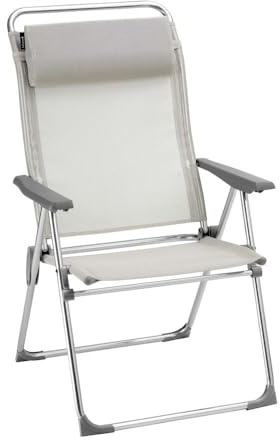 Lafuma Mobilier ALU Stuhl Cham XL, Batyline, Rye II, 67,5 x 68 x 111 cm