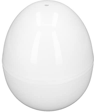 QANYEGN Cuiseur à ufs, Cuiseur à ufs En Forme D'uf, Cuiseur à ufs Pour Micro-ondes, Capacité De 4 ufs, Pour la Cuisson des ufs, Convient Pour la Maison, le Restaurant