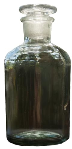 Generisch Apothekerflasche 250 ml, Enghals, Weißglas (6er Pack)