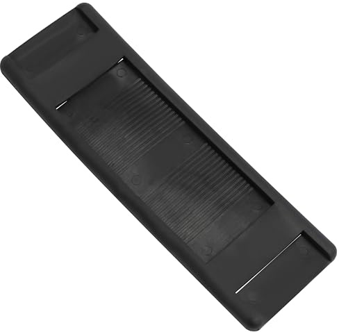 AERZETIX - C71292A - 2er-Set Schulterpolster - Schultergurt - aus Gummi 150x38 mm für Rucksack, Kamera, Laptop, Notebook - Farbe schwarz