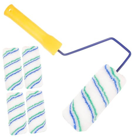 IWOWHERO Paint Roller Wall Painting Brush for Home Improvement Long Roller for Painting Easy to Clean Made of Material