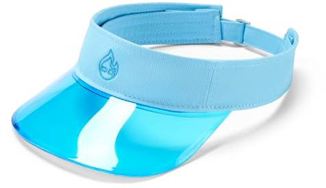 Johnny Urban Visir för män och kvinnor - Joy - Visor Sport Solskydd - Löparhatt, Tennis, Cykling med UV-skydd - Sommartillbehör - Justerbar, Himmelsblå, one size