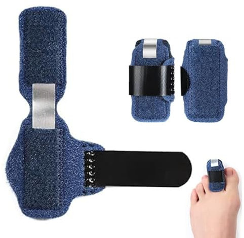 SULIUDAJI 1 Pcs Raddrizza Dita Piedi, Divaricatore Dita Piedi, Stecca Per Dita Dei Piedi, Correttore Artiglio, Raddrizzatore Martello, Per Alleviare Il Dolore Di Dita Piegate, Artigliate, Rotte O Slog