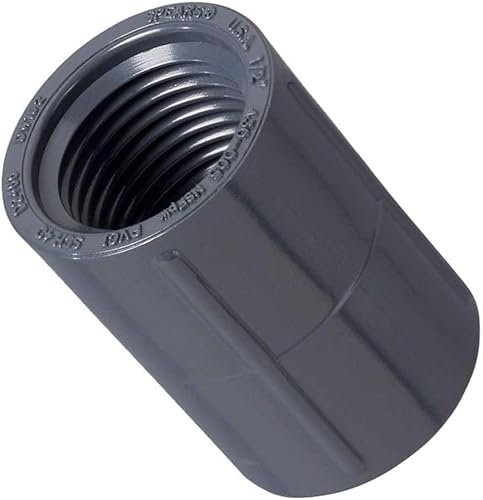 3er-Pack Orbit 1/2 Zoll Innengewinde PVC-Kupplung Sprinkler Rohr Bewässerung Fitting Kupplung