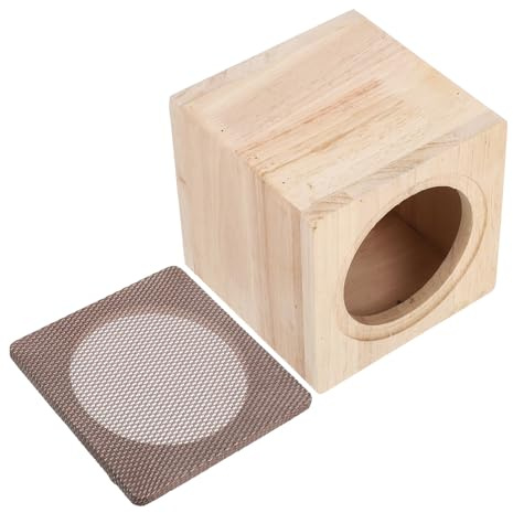 HOODANCOS Subwoofer per Auto in Legno Massello 4 Pollici Scatola Audio Veicolare Facile da Installare Aggiornamento Impianto Stereo senza Assistenza Professionale