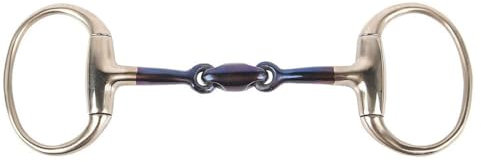 Harry`s Horse Olivenkopftrense Sweet Iron doppelt gebrochen 14 mm Dickes Mundstück