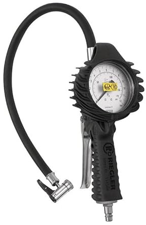RIEGLER 136783-39.031 Stand.-Handreifenfüllmesser HS, Mano Ø 80 mm, geeicht, 0-12 bar, 1Stk