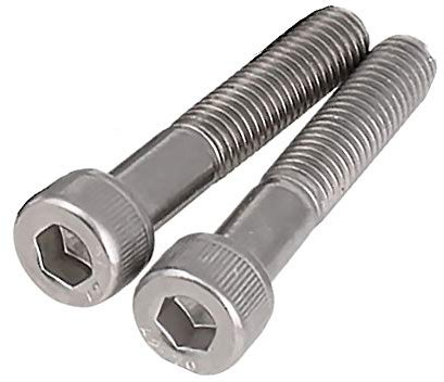 M6 x 40 mm Innensechskantschrauben, Senkkopfschrauben, 304 Edelstahl, Maschinenschrauben, Befestigungen (2 Stück)
