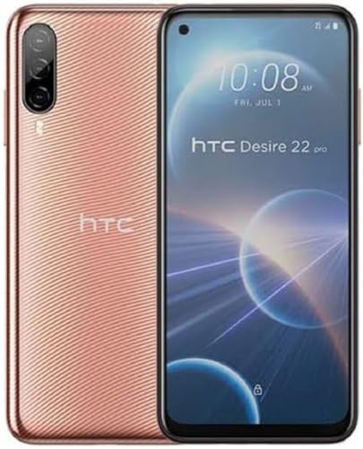 HTC Desire 22 Pro 5G 128GB Wave Gold 16,76cm (6,6) IPS LCD Display, Android 12, 64MP Triple-Kamera