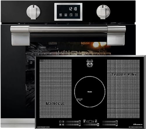 Kaiser Gasherd-Set EH 6338 S + KCT 777 FI, Einbau Backofen, Glastür mit SOFTCLOSE, 11 Funktionen, Temperatursonde, Bratautomatik +Induktionskochfeld 77 cm/Autark