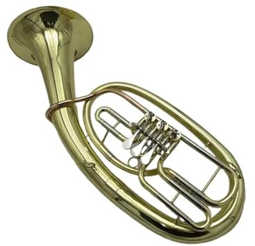 Professionelles Tenorhorn B-Dur Drei Flachtasten Euphonium Messing Nicht Leicht Zu Verblassen