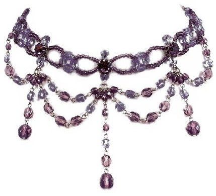 Moschen-Bayern Trachtenschmuck Dirndlschmuck Damen Perlenkropfband Tracht Kropfkette Kropfband Dirndlkette Schwarz