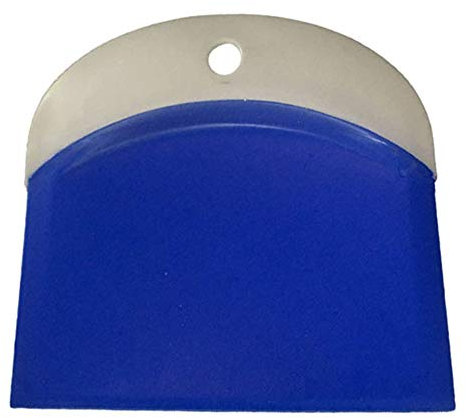 Plastic Bread Dough Cutter Bench Scraper Cream Smooth Spatula Butter Knife Blue