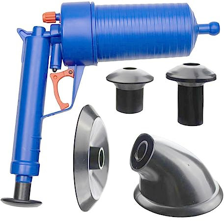 HEALEEP Sturalavandini Per Cucina e Bagno Kit Apertura Intasamenti Ventose Diverse Dimensioni Sturalavandini Ad Aria Potente