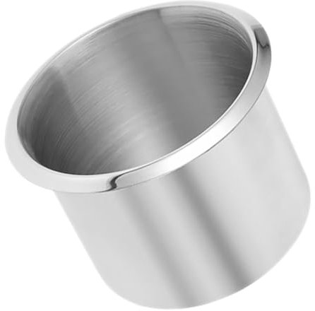 ABOOFAN Portabicchieri in Acciaio Inox Inserto Per Portabicchieri Per Barche Da Incasso Da Tavolo