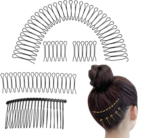 Hair Finishing Fixer Comb – Sleek Slick Brush Set For Smooth Styling | Tail Double Sided Edge Precise Control Tool Suitable Baby Hair, Edges & Clean Hairdos
