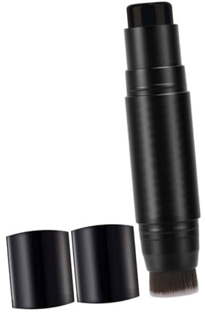 WEKADRIN Langanhaltender Bartfüllstift Schwarz aus Kunststoff und Kunstfaser mit Bartconcealer und Bartformung für Elegantes Bartstyling bei Männern