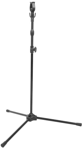 PRETYZOOM Soporte Ajustable en Metal Negro, Bastidor Compuesto Multifuncional, Soporte para Diana de Tiro de Cuerda, Equipo de Tiro Estable y Versátil