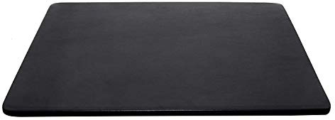Leder konferenz Schreibunterlage – 43 x 36 cm – Made in Italy schwarz
