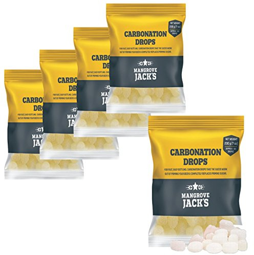 5X Mangrove Jacks Carbonation Drops 60 200g Sugar Tablets for Priming Beer