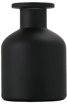 150ml Glasdiffusorflaschen Ätherische Öl Duft Reed Halter Aromatherapie-Behälter Duft Zubehör für DIY Ersatz Reed Diffusor Sticks Sets (Schwarz)