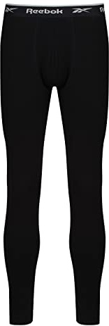 Reebok Johny Pantalon de détente pour Homme | Pantalon de Base en Coton pour Homme, évacuant l'humidité et Confortable, Pantalon de Sport Thermique, Disponible en S, M, L et XL, vêtements de Sport
