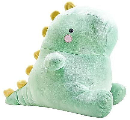 Kögler 90549 - Supersofter Plüsch Dino, grünes Kuscheltier mit einer Größe von ca. 50 cm