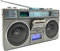 Vintage 80's Boombox,Cassette Player,Portable Radio And Recorder, Supports USB/Micro SD/AUX, AM/FM Radio,30W Dual 3” Woofer Speakers,12000mAh Build in Battery, 5.1 Bluetooth Player