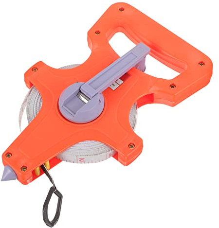 Yardenfun Mètre Ruban 20 M Cadre En Plastique Souple Bobine Ouverte Pour Travaux De Construction