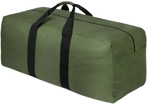 Vorspack Extra Große Reisetasche für Herren Damen - 200L Leichte Faltbare Reisetasche Wasserdicht Reisetaschen Aufbewahrungstasche für Reisen Weekender Camping Übernachtung - Grün