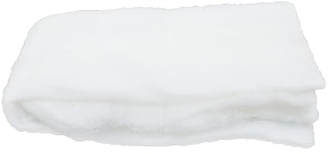 KONTONTY Künstliche Schneedecke Aus Weißem Baumwollstoff Extra Breit Und Schneeflocken Deko Für Weihnachtsfeiern Rutschfestes Schneeszenen-Element Zur Innen Außendekoration