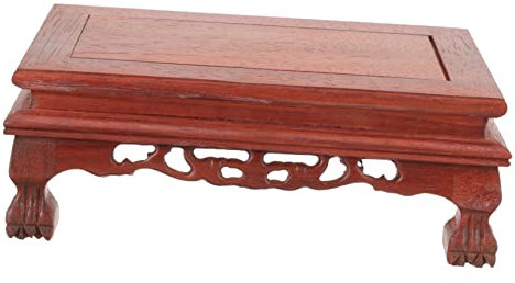 Levemolo Base in Legno Per Espositore Supporto Per Vaso Di Fiori Espositore Vintage in Legno Alzata Per Vasi