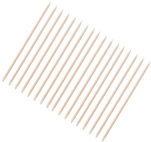 ARTSEWPLY 200pezzi Bastoncini per Unghie in Legno per Rimuovere la Morta Cuticole Strumenti di Manicure per Nail Art Uso Casalingo e Professionale