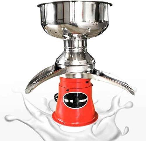 DRFGHK Écrémeuse Électrique Séparateur de Crème 50 L/h Centrifuge INOX 4 Heures Travail Duable pour Séparer Produire Divers Laits Écrémé